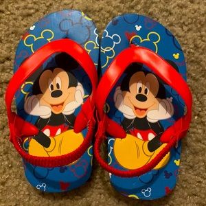 Mickey Mouse Flip Flops